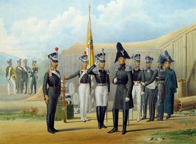 Keisarillinen henkivartijapataljoona, 1812. tekijältä Unbekannt
