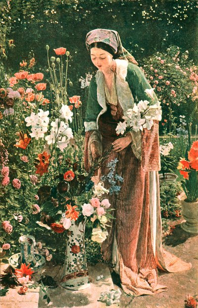 Beys Gardenissa, 1865, c1902. tekijältä Unbekannt