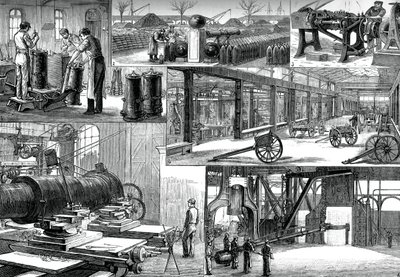 Kuninkaallisessa arsenaalissa, Woolwich, 1880 tekijältä Unbekannt