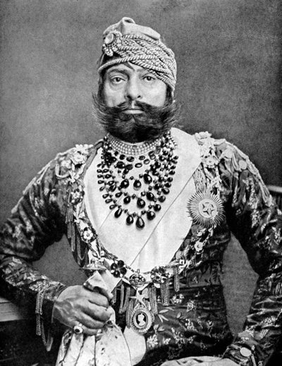 Intialainen maharadha, 1936 tekijältä Unbekannt