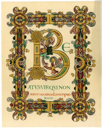 Alkukirjain B, 1012-1023 tekijältä Unbekannt