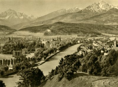 Innsbruck, Tiroli, Itävalta, vuodelta 1935. tekijältä Unbekannt