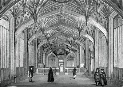 Sisätilat, Oxfordin yliopisto, 1700-luku, 1870 tekijältä Unbekannt