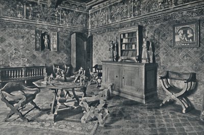 Sisätilat, Palazzo Davanzati, 1928 tekijältä Unbekannt