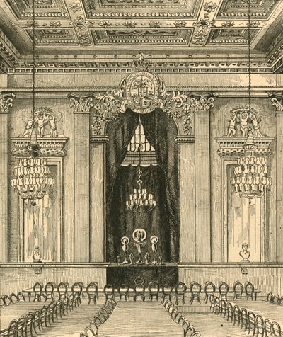 Goldsmiths Hallin sisustus, 1876, 1897. tekijältä Unbekannt
