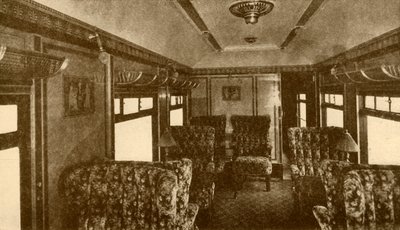 Pullman Carin sisustus, Marjorie, Southern Railway, 1930. tekijältä Unbekannt
