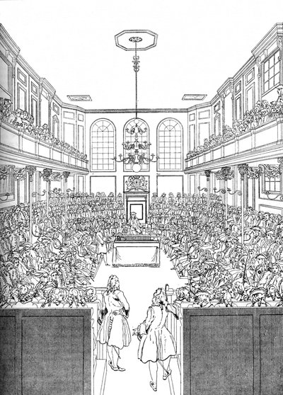 Alahuoneen sisätilat 1742 1905 tekijältä Unbekannt
