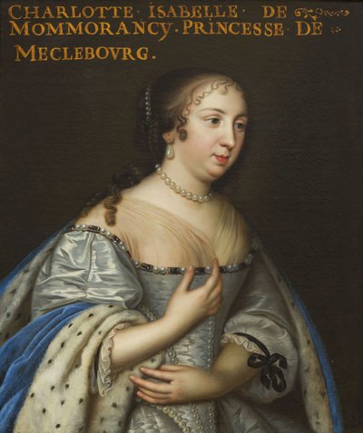 Isabelle Angélique de Montmorency 1627-1695, Mecklenburg-Schwerinin herttuatar, noin 1665. tekijältä Unbekannt