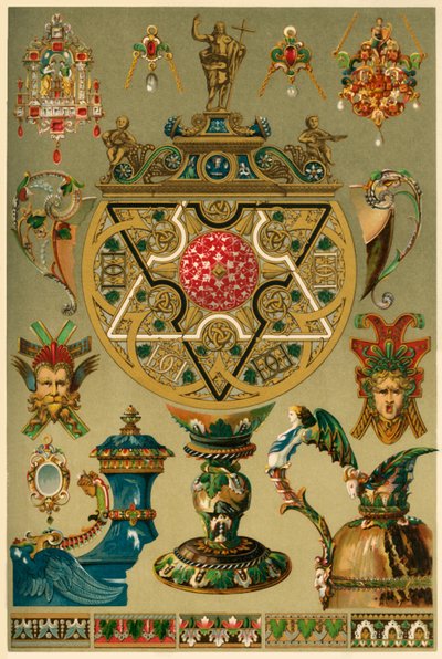 Italian renessanssin teoksia jalometalleista ja emalista, 1898. tekijältä Unbekannt