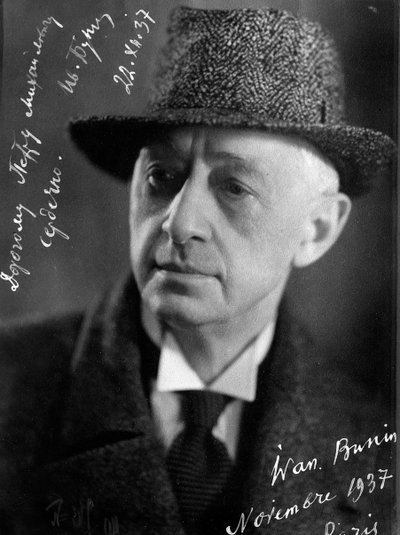 Ivan A Bunin, venäläinen kirjailija, 1937 tekijältä Unbekannt