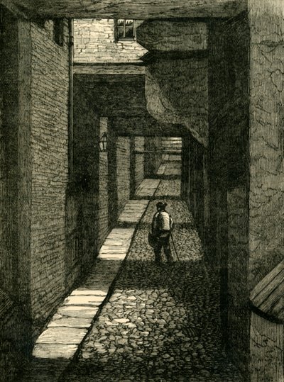 Ivy Bridge Lane, 1881. tekijältä Unbekannt