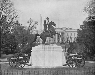 Jacksonin patsas, Lafayette Square, Washington, D.C., n. 1897. tekijältä Unbekannt