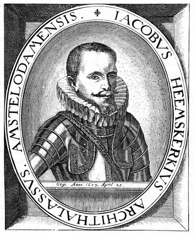 Jacob van Heemskerk, hollantilainen merivoimien upseeri ja tutkimusmatkailija, c1595 tekijältä Unbekannt