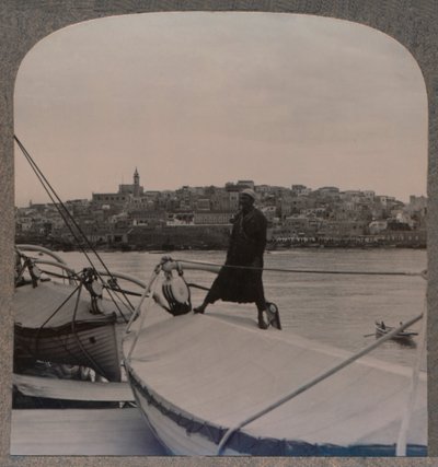 Jaffa, muinainen Joppa merestä, 1900 tekijältä Unbekannt