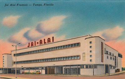 Jai Alai Fronton - Tampa, Florida, 1940-luku tekijältä Unbekannt