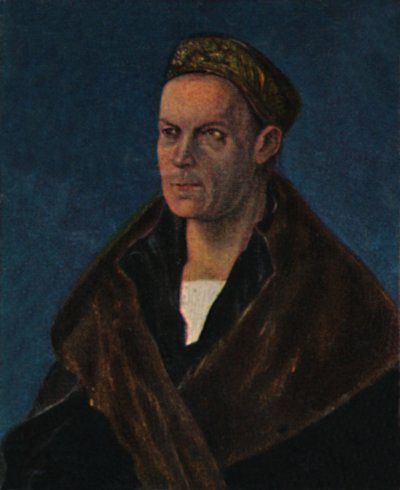 Jacob Fugger 1459-1525. - Dürerin maalaus, 1934. tekijältä Unbekannt