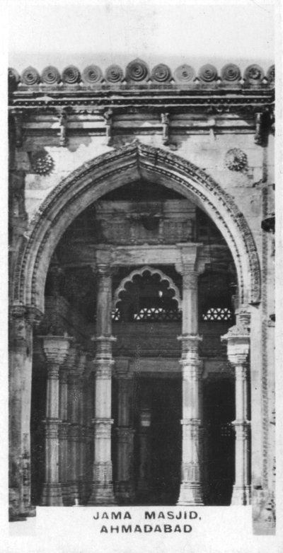 Jama Masjid, Ahmedabad, Gujarat, Intia, 1925 tekijältä Unbekannt
