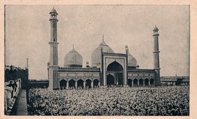 Jama Masjid, Delhi, c1900 tekijältä Unbekannt