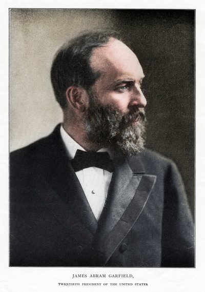 James Abram Garfield, Yhdysvaltain 20. presidentti, vuodelta 1881 tekijältä Unbekannt