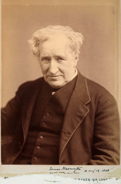 James Nasmyth, skotlantilainen koneinsinööri ja keksijä, n. 1870-luku tekijältä Unbekannt