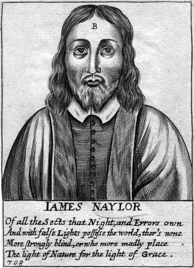 James Naylor, englantilainen kveekarijohtaja, 1600-luku tekijältä Unbekannt