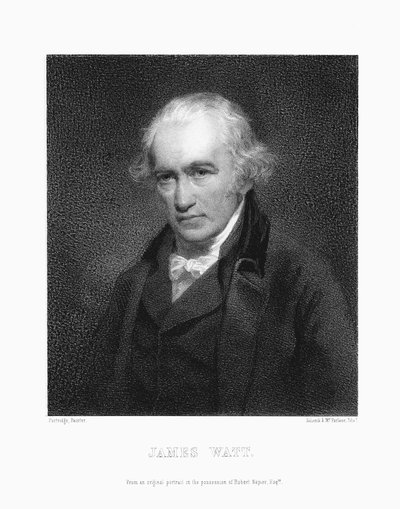 James Watt, skotlantilainen insinööri tekijältä Unbekannt