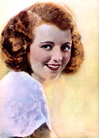 Janet Gaynor, yhdysvaltalainen näyttelijä, 1934-1935 tekijältä Unbekannt