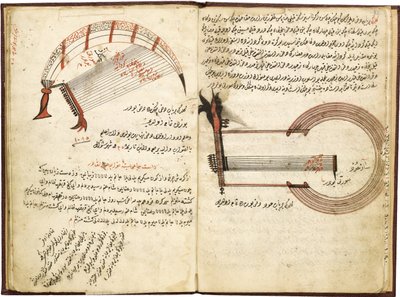 Janissary musiikki. Ottomaanien käsikirjoitus, 1700-luku tekijältä Unbekannt