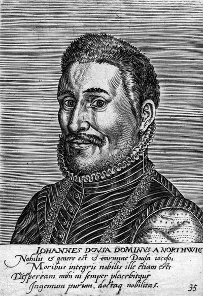 Janus Dousa 1545-1604, hollantilainen valtiomies, historioitsija, runoilija ja filologi tekijältä Unbekannt