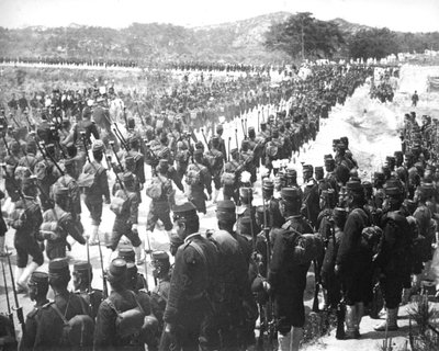 Japanin joukot, Korea, c1900 tekijältä Unbekannt