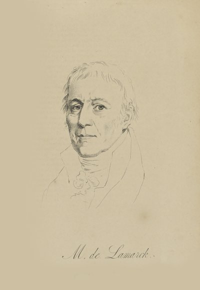 Jean-Baptiste Pierre Antoine de Monet, Chevalier de Lamarck 1744-1829, n. 1810. tekijältä Unbekannt