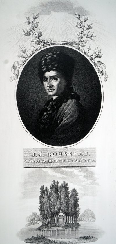 Jean-Jacques Rousseau. tekijältä Unbekannt