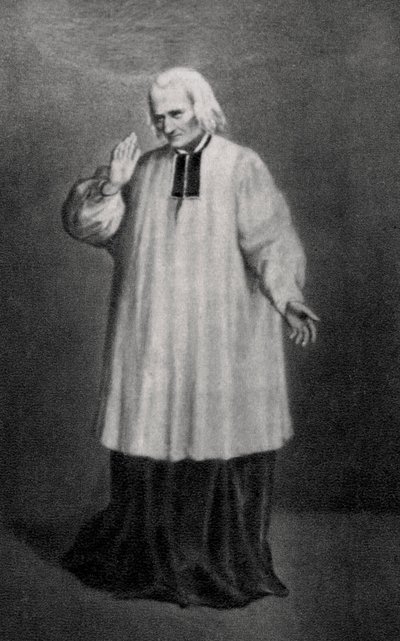 Jean-Marie Vianney, Cure dArs, ranskalainen pappi, 1858 tekijältä Unbekannt