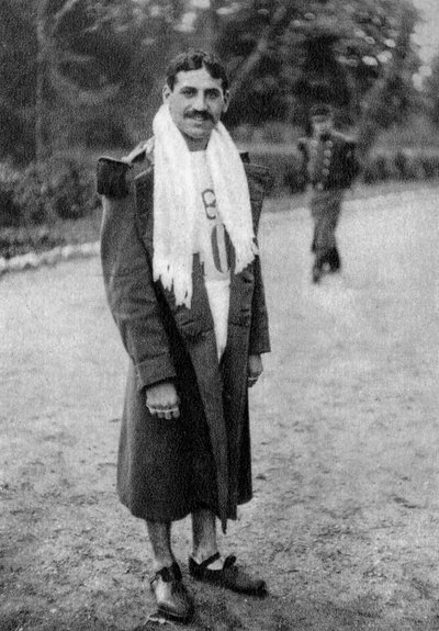Jean Bouin, ranskalainen sotilas ja urheilija, 1912 tekijältä Unbekannt