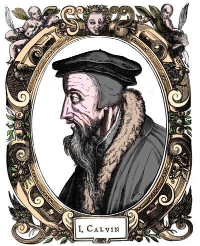 Jean Calvin, ranskalainen teologi, 1581 tekijältä Unbekannt