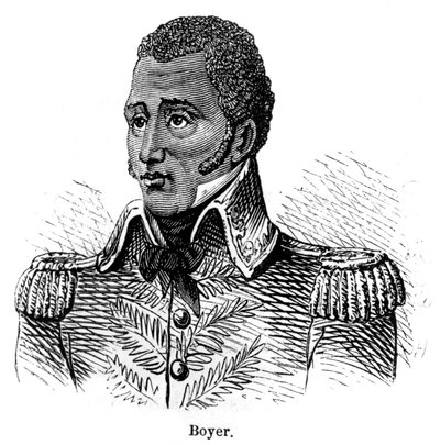 Jean Pierre Boyer, haitilainen sotilas ja Haitin presidentti, 1873 tekijältä Unbekannt