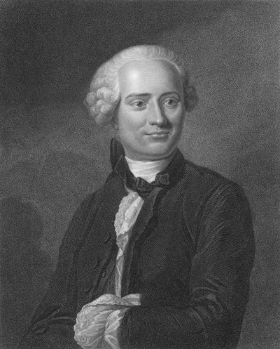 Jean le Rond dAlembert, 1700-luvun ranskalainen filosofi ja matemaatikko, 1834 tekijältä Unbekannt