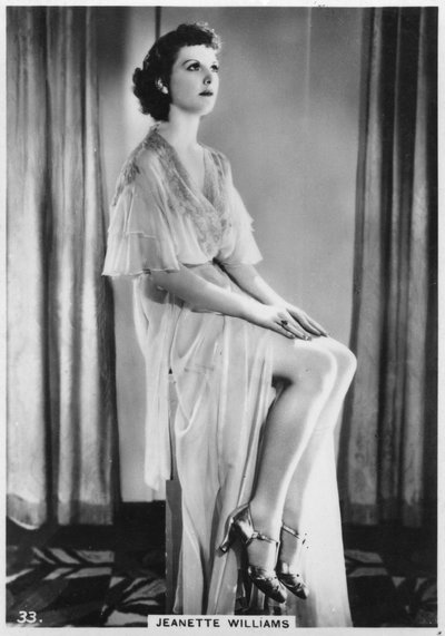 Jeanette Williams, 1938 tekijältä Unbekannt