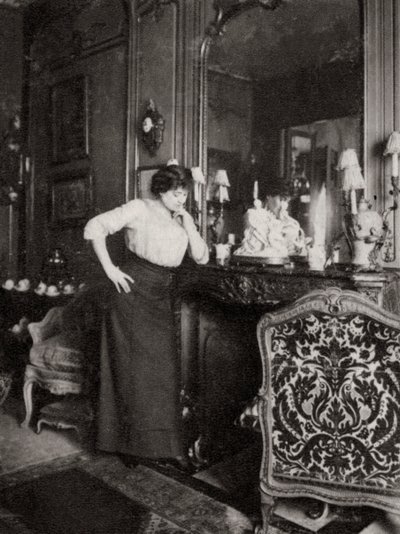 Jeanne Julia Bartet, ranskalainen näyttelijä, 1901 tekijältä Unbekannt