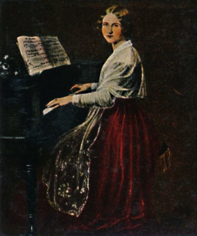 Jenny Lind 1820-1887. - Asherin maalaus, 1934. tekijältä Unbekannt