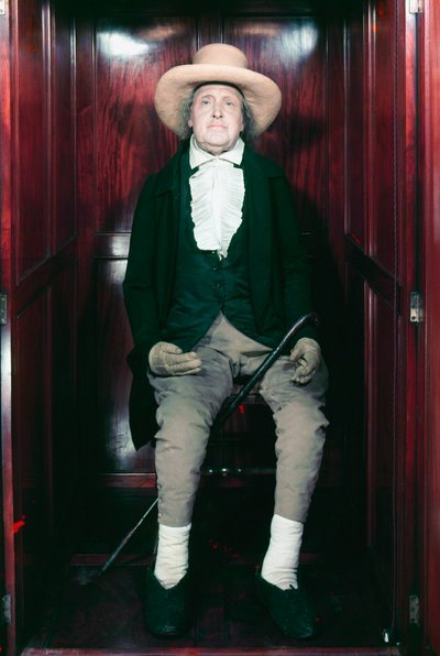 Jeremy Bentham, englantilainen sosiaalinen uudistaja ja filosofi tekijältä Unbekannt