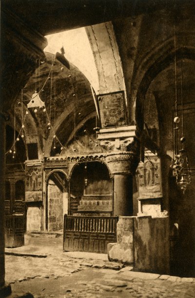 Jerusalem - Pyhän haudan kirkko - Pyhän Helenan kappeli, c1918-c1939. tekijältä Unbekannt