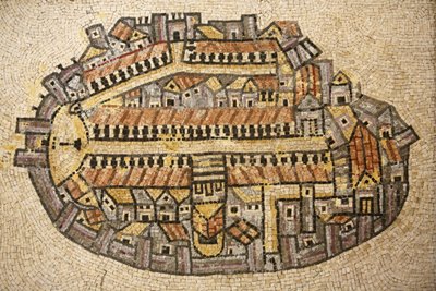 Jerusalemin temppelin mosaiikki, Jerusalem, Israel tekijältä Unbekannt