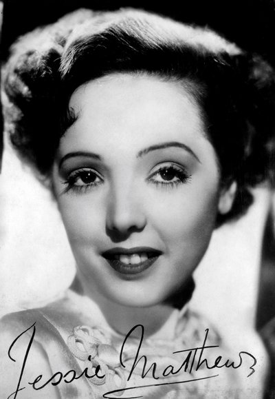 Jessie Matthews 1907-1981, englantilainen näyttelijä, tanssija ja laulaja, n. 1930-c1940 tekijältä Unbekannt