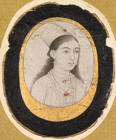Jalokivi nuoren tytön muotokuva, n. 1660. tekijältä Unbekannt