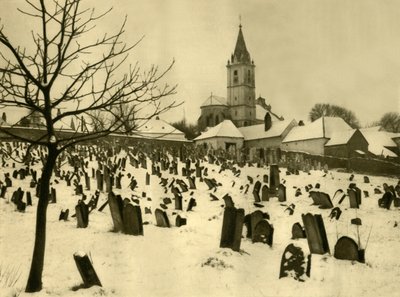 Juutalainen hautausmaa, Mattersburg, Burgenland, Itävalta, 1935. tekijältä Unbekannt