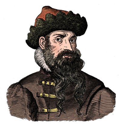 Johann Gutenberg, saksalainen metallityöläinen ja keksijä, 1500-luku, 1870. tekijältä Unbekannt