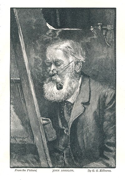 John Absolon, 1894 tekijältä Unbekannt