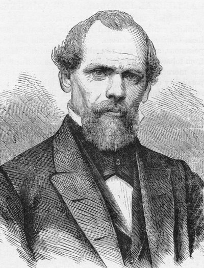John Augustus Roebling, yhdysvaltalainen rakennusinsinööri, 1874 tekijältä Unbekannt