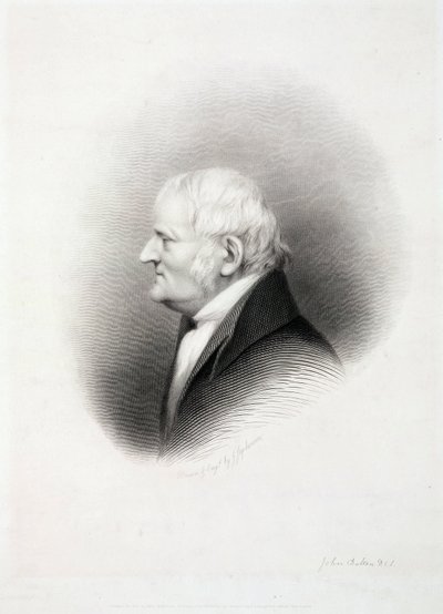 John Dalton, englantilainen kemisti, 1800-luvun alku tekijältä Unbekannt